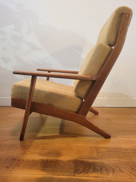 Image 1 of Fauteuil Ge290A Van Hans J. Wegner Voor Getama In Eiken