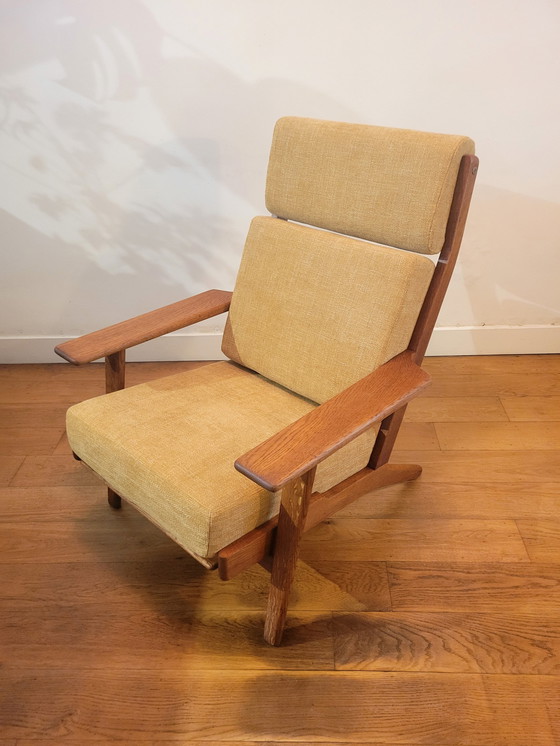 Image 1 of Fauteuil Ge290A Van Hans J. Wegner Voor Getama In Eiken