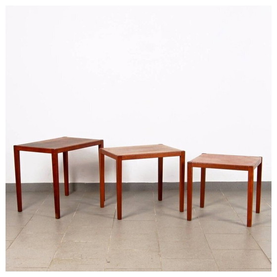 Image 1 of Vintage Nesting Tables van Sika Mobler, Denemarken - jaren 1960