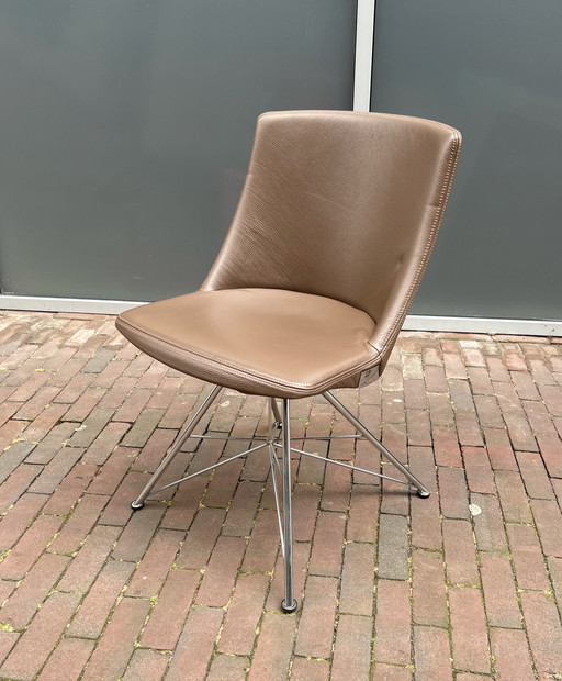 Bert plantagie Rho stoel bruin leer