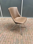 Bert plantagie Rho stoel bruin leer