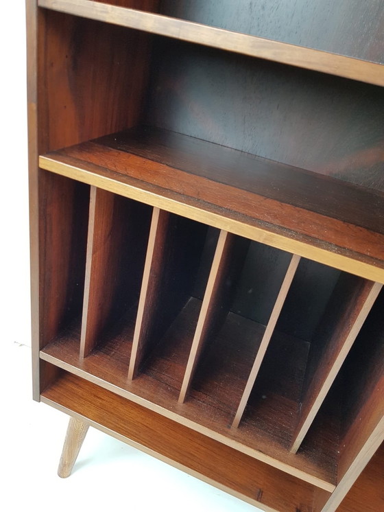 Image 1 of Vintage Deense Boekenkast | LP Kast Palissander