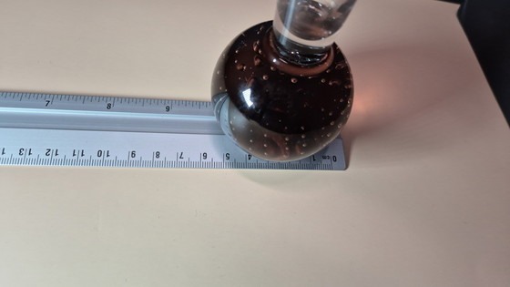 Image 1 of Geblazen glazen vaas - Design Élégant Et Original 24Cm