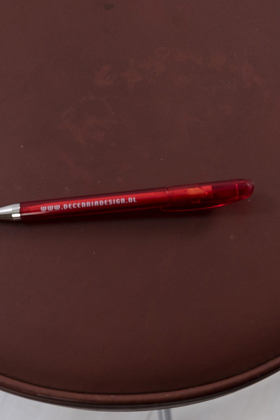 Image 1 of 2x Vintage chromen barkrukken, set