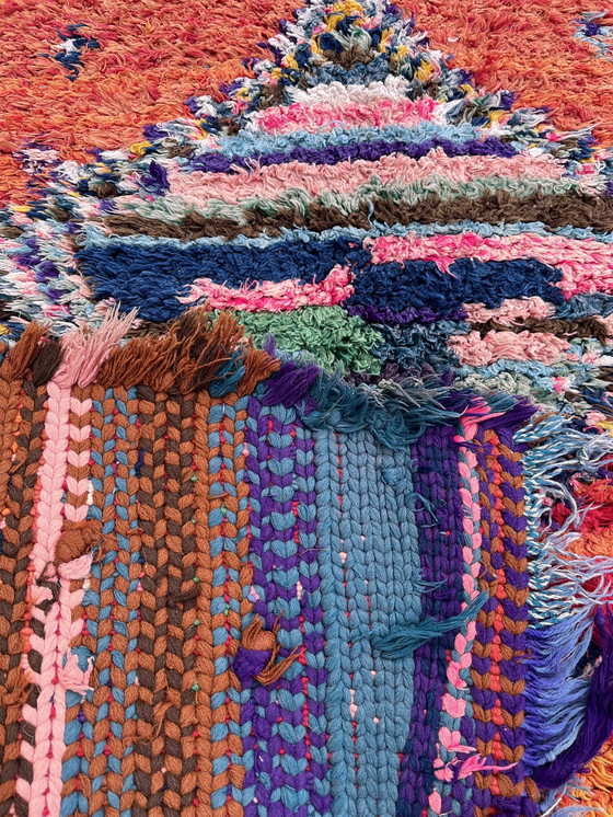 Image 1 of Rood Marokkaans Vintage vloerkleed