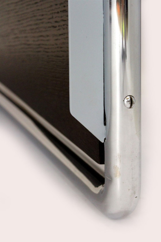 Image 1 of Gerestaureerde Bauhaus stalen bank van Robert Slezak, 1930