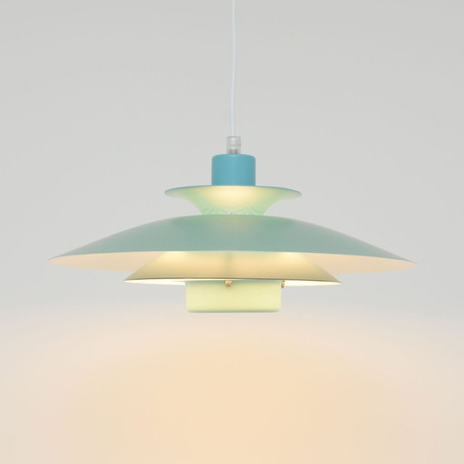 Witte Scandinavische Lamp, Denemarken, jaren 80