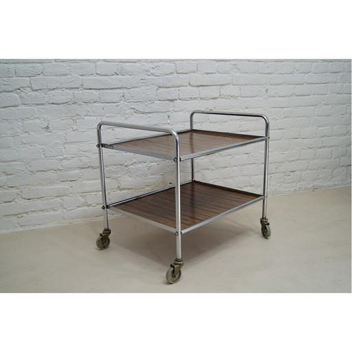 Vintage Duitse industriële trolley, jaren 1960