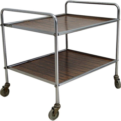 Vintage Duitse industriële trolley, jaren 1960