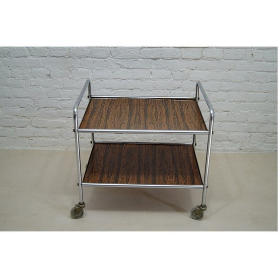 Image 1 of Vintage Duitse industriële trolley, jaren 1960