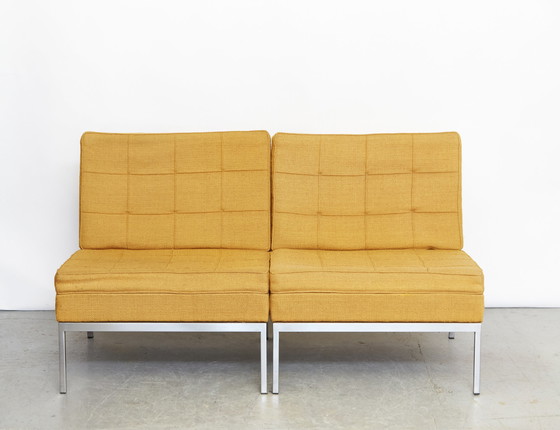 Image 1 of Florence Knoll Model 65 Pantoffelstoelen voor Knoll International