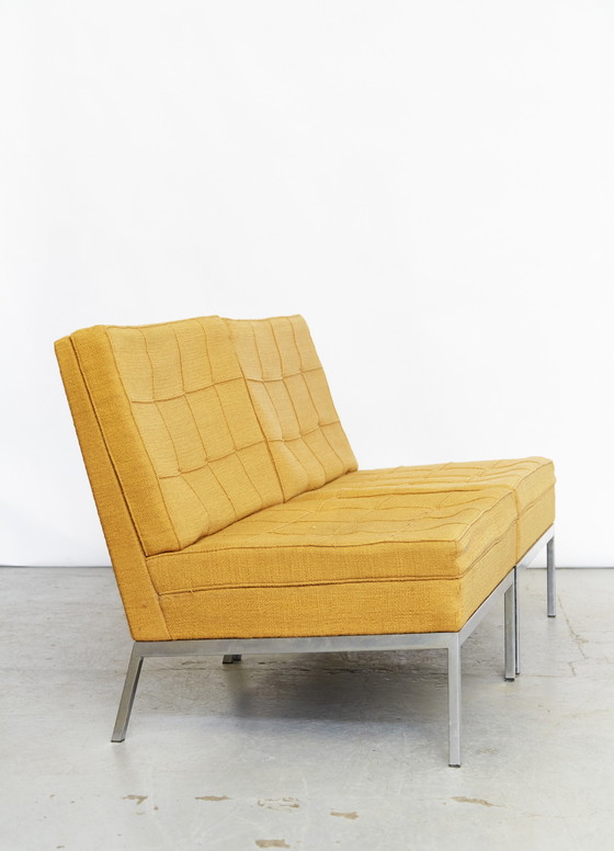 Image 1 of Florence Knoll Model 65 Pantoffelstoelen voor Knoll International