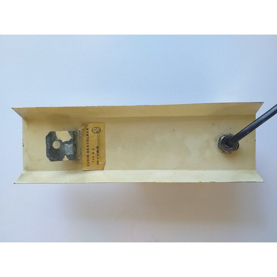 Image 1 of Mid century messing wandlamp, 1970