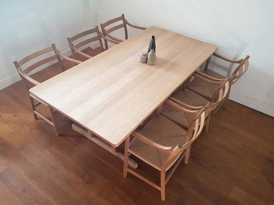 Image 1 of Børge Mogensen Shaker dining table 6286 Fredericia 1964