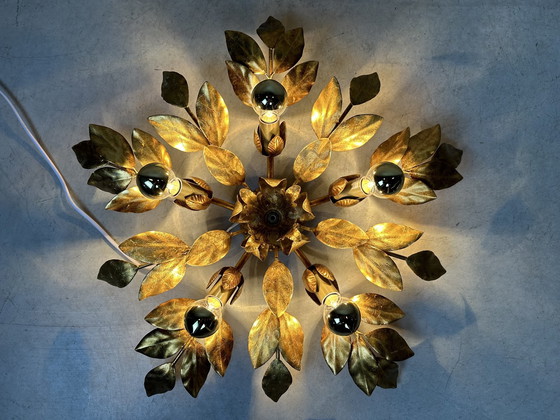 Image 1 of Vintage Plafond- Of Wandlamp - Hollywood Regency