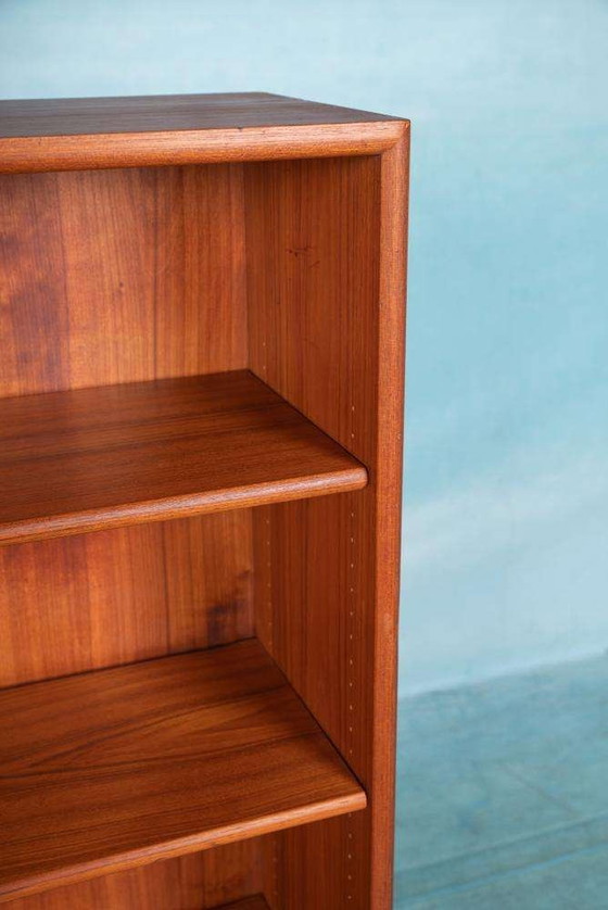 Image 1 of Vintage design hoge boekenkast teak, Midmod bookcase Sweden