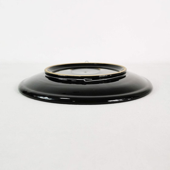 Image 1 of Vintage Op Art keramisch wandbord door Libero Cellarosi, Italië 1970