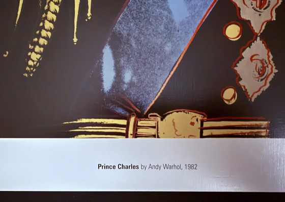 Image 1 of Andy Warhol: “Prince Charles,1982”.  ©2007 Andy Warhol Foundation For The Visual Arts, New York. 