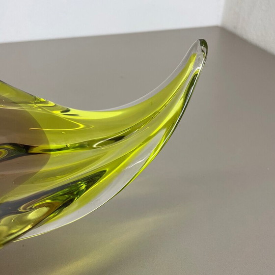 Image 1 of Vintage schelpkom van Murano glas, Italië 1970