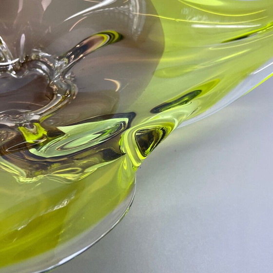 Image 1 of Vintage schelpkom van Murano glas, Italië 1970