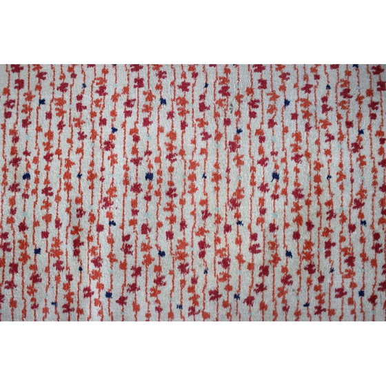 Image 1 of Paar vintage abstract modernistische tapijten, Tsjecho-Slowakije 1960