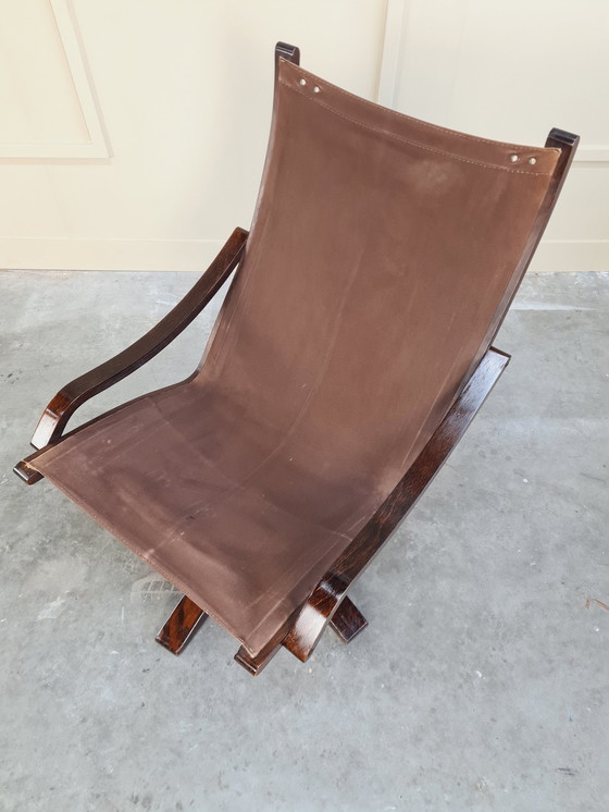 Image 1 of Leather Swivel Lounge Chair By Gerald Easden For Module Furniture, 1960'S