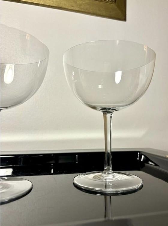 Image 1 of 2 degustatie champagneglazen Baccarat