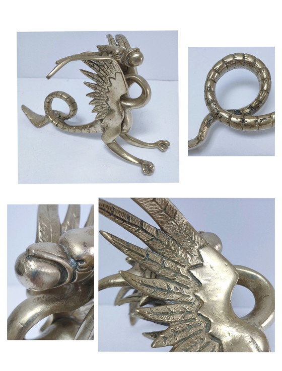 Image 1 of Chimera presse-papier Brons Verguld