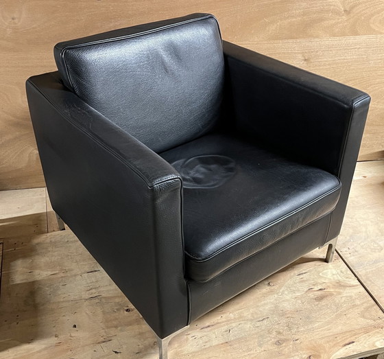 Image 1 of René Pans lederen fauteuil