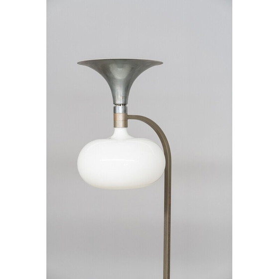 Image 1 of Vintage Sirrah vloerlamp in glas en staal van Franco Albini en Franca Helg, 1969