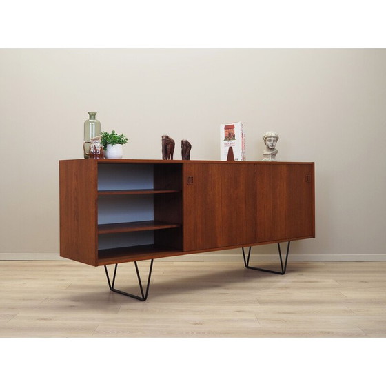Image 1 of Vintage teakhouten dressoir, Denemarken 1970