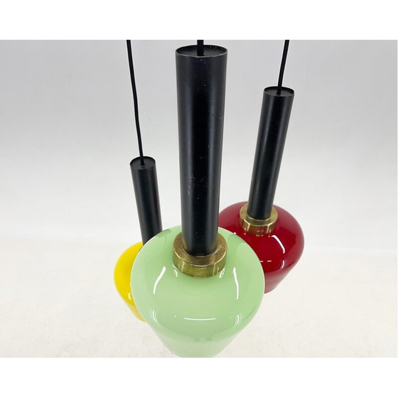 Image 1 of Italiaanse cascade hanglamp uit de Mid Century, 1970