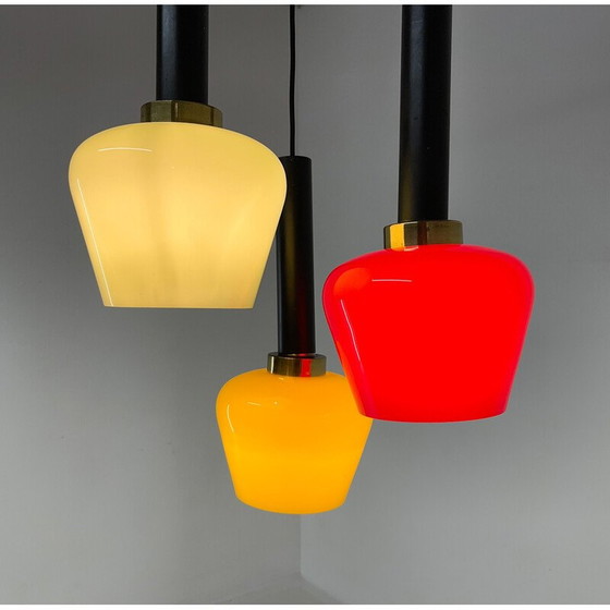 Image 1 of Italiaanse cascade hanglamp uit de Mid Century, 1970