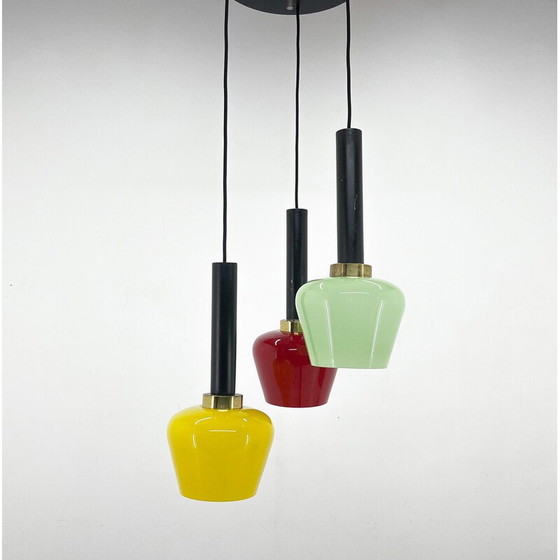 Image 1 of Italiaanse cascade hanglamp uit de Mid Century, 1970