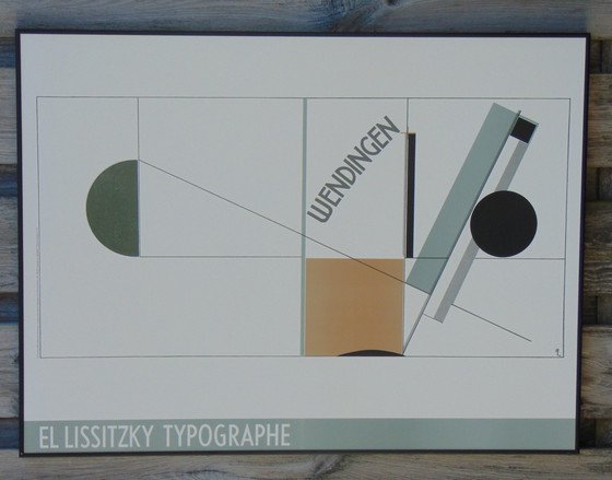 Image 1 of El Lissitzky - Poster Wendingen