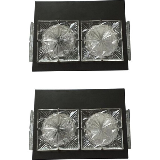 Paar vintage wandlampen 1970