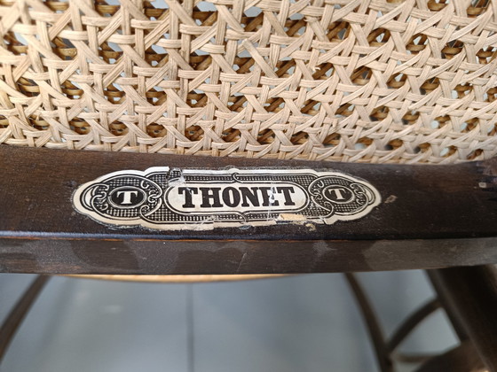 Image 1 of Vintage Thonet eetkamerstoelen, 1982