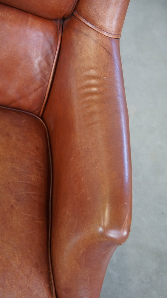 Image 1 of Rundleren Fauteuil Met Siernagels