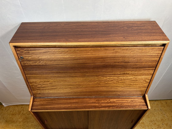 Image 1 of Mid Century Retro Vintage Teak Bureau 1960