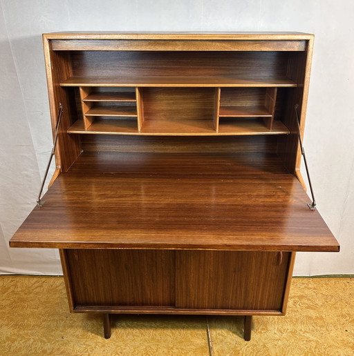 Mid Century Retro Vintage Teak Bureau 1960