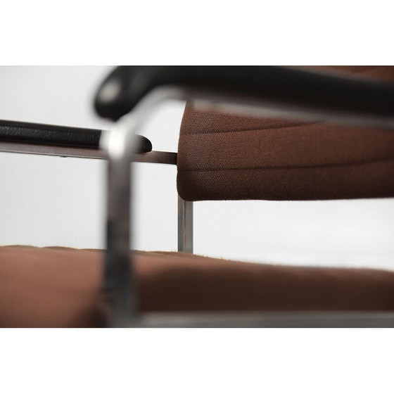 Image 1 of Paar vintage Duitse bureaufauteuils van Fröscher Sitform, 1970