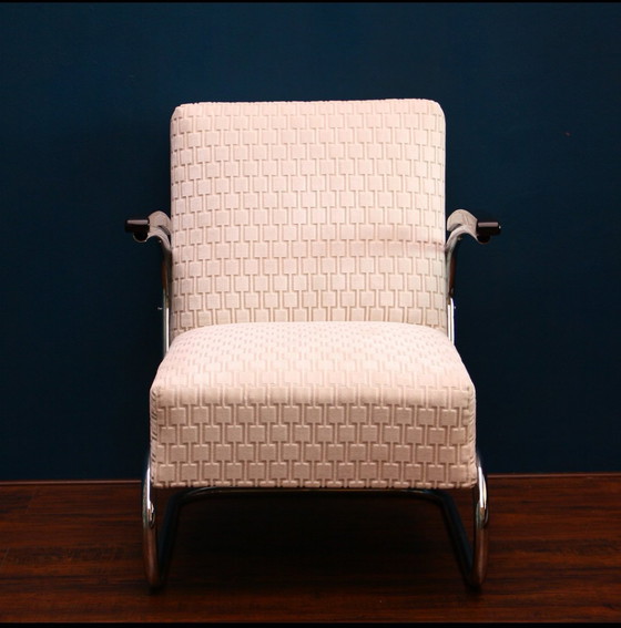 Image 1 of Functionalistische fauteuil, gerestaureerd, Bauhaus