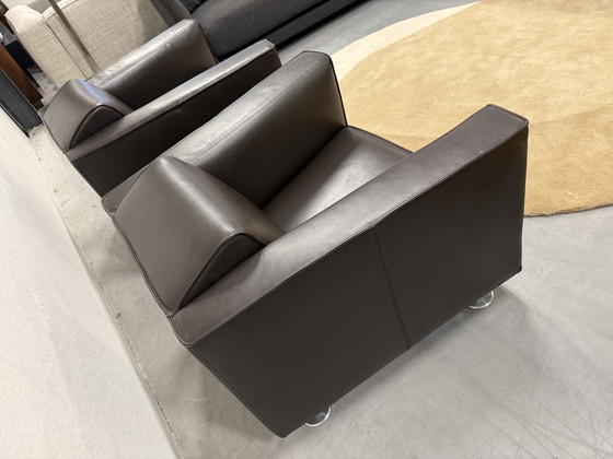 Image 1 of 2 Design On Stock Blizz Fauteuils Bruin Leer 