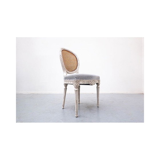 Image 1 of Set van 12 vintage eetkamerstoelen, België