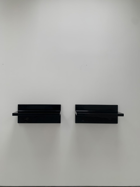 Image 1 of 2x Wall Shelf Kartell Marcello Siard 1970'S