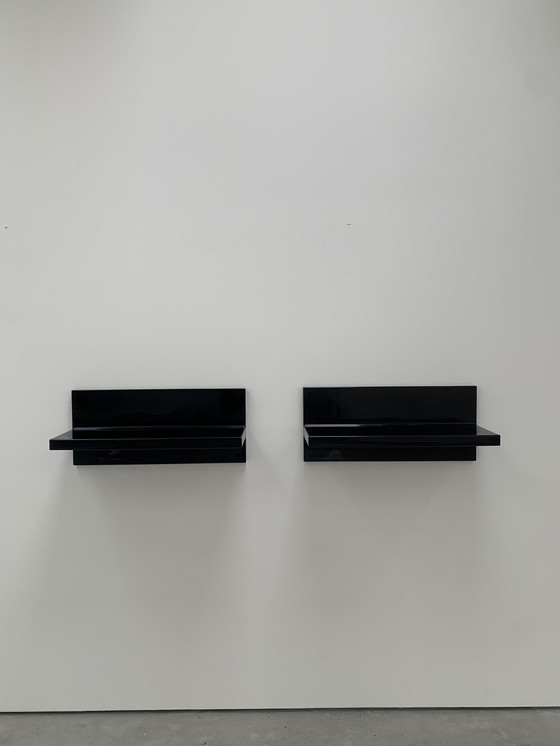 Image 1 of 2x Wall Shelf Kartell Marcello Siard 1970'S