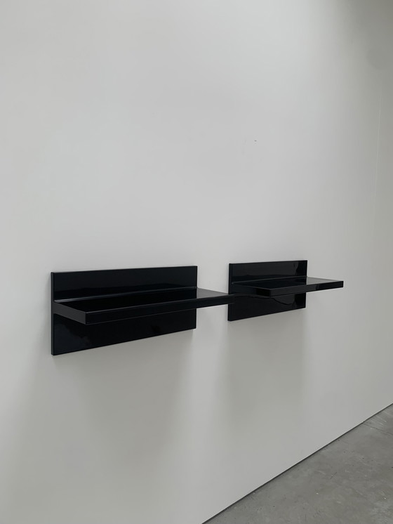 Image 1 of 2x Wall Shelf Kartell Marcello Siard 1970'S