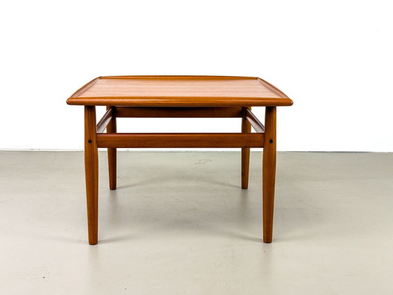 Image 1 of Teakhouten salontafel van Grete Jalk voor Glostrup, 1960S