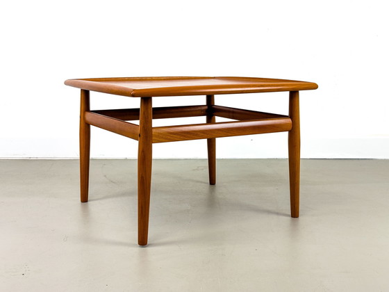 Image 1 of Teakhouten salontafel van Grete Jalk voor Glostrup, 1960S