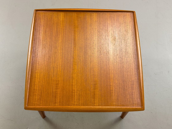 Image 1 of Teakhouten salontafel van Grete Jalk voor Glostrup, 1960S